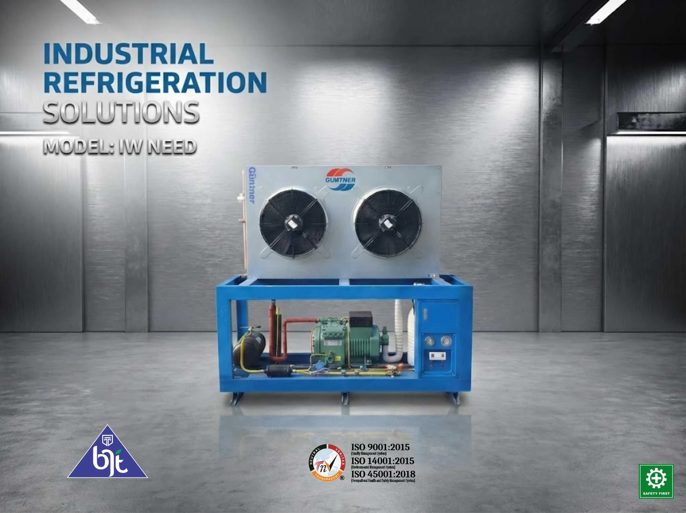 Mesin Cold Storage Room dengan Kapasitas Penyimpanan Industri (5 Ton hingga 250 Ton)